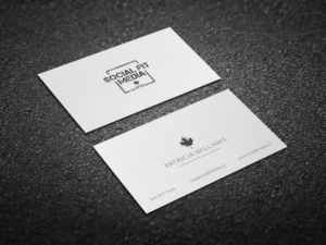 Business Card Design by yellowpixell for Social Fit Media | Design: #14951901