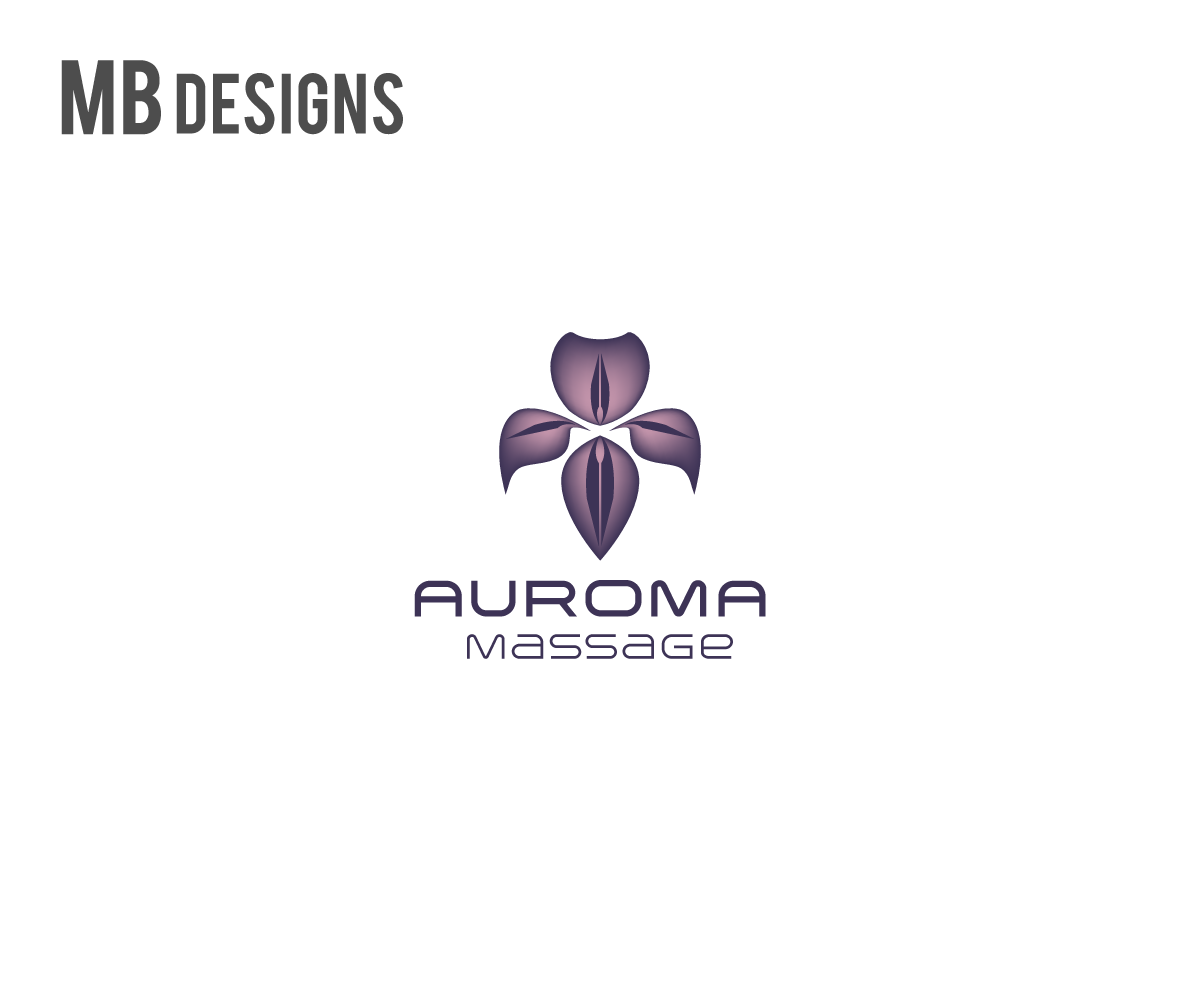 Logo Design by MBDesigns for auroma massage | Design #2558048