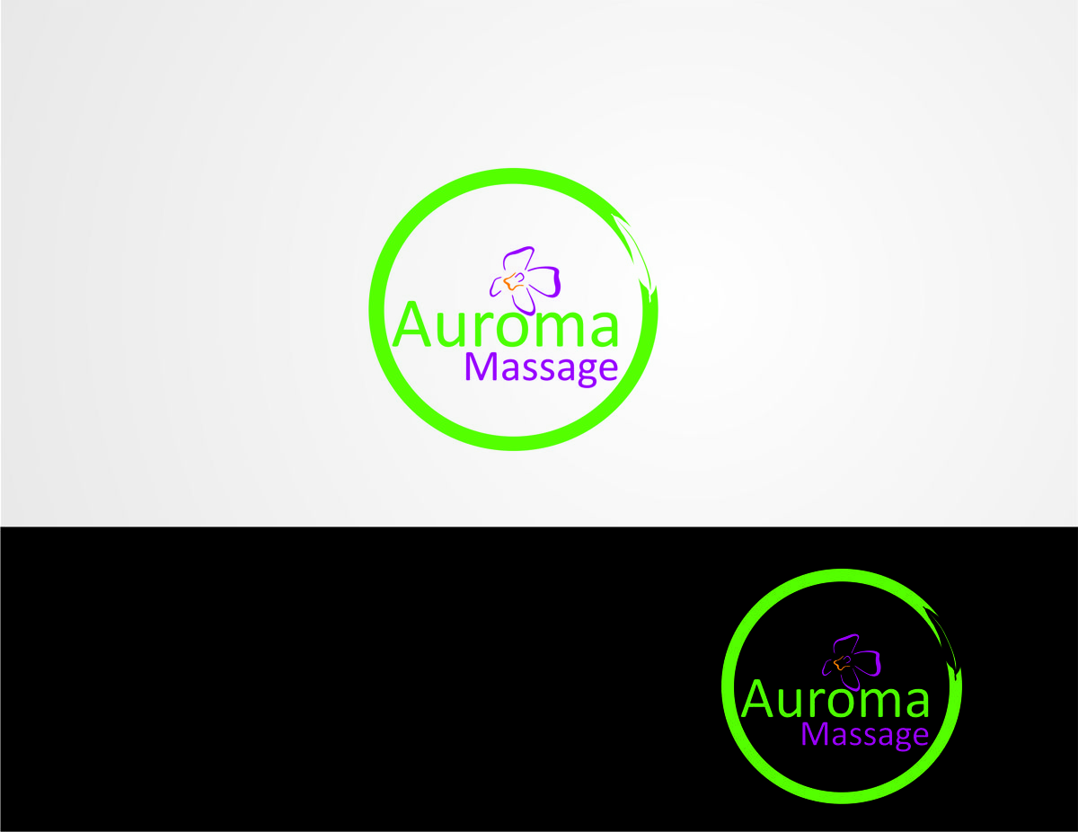 Logo Design by ARTBOOL for auroma massage | Design #2568170