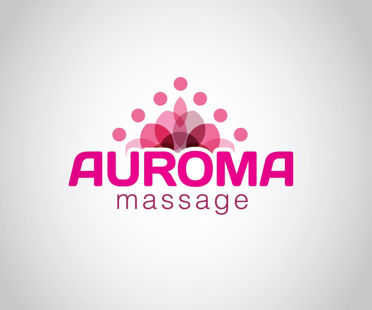 Logo Design by  sasha for auroma massage | Design #2559004