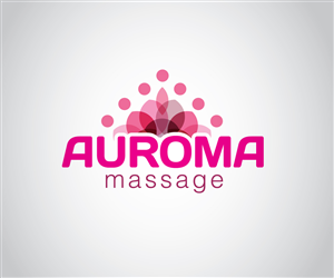 Logo Design by  sasha for auroma massage | Design: #2559004