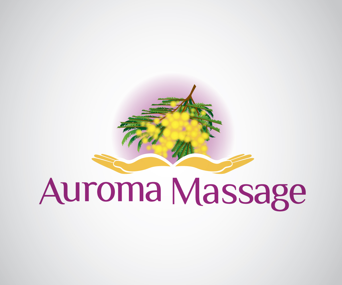 Logo Design by  sasha for auroma massage | Design #2577731