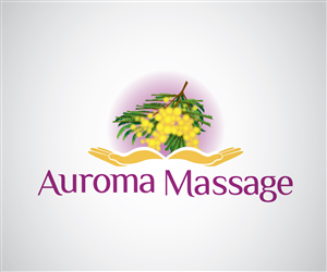 Logo Design by  sasha for auroma massage | Design: #2577731