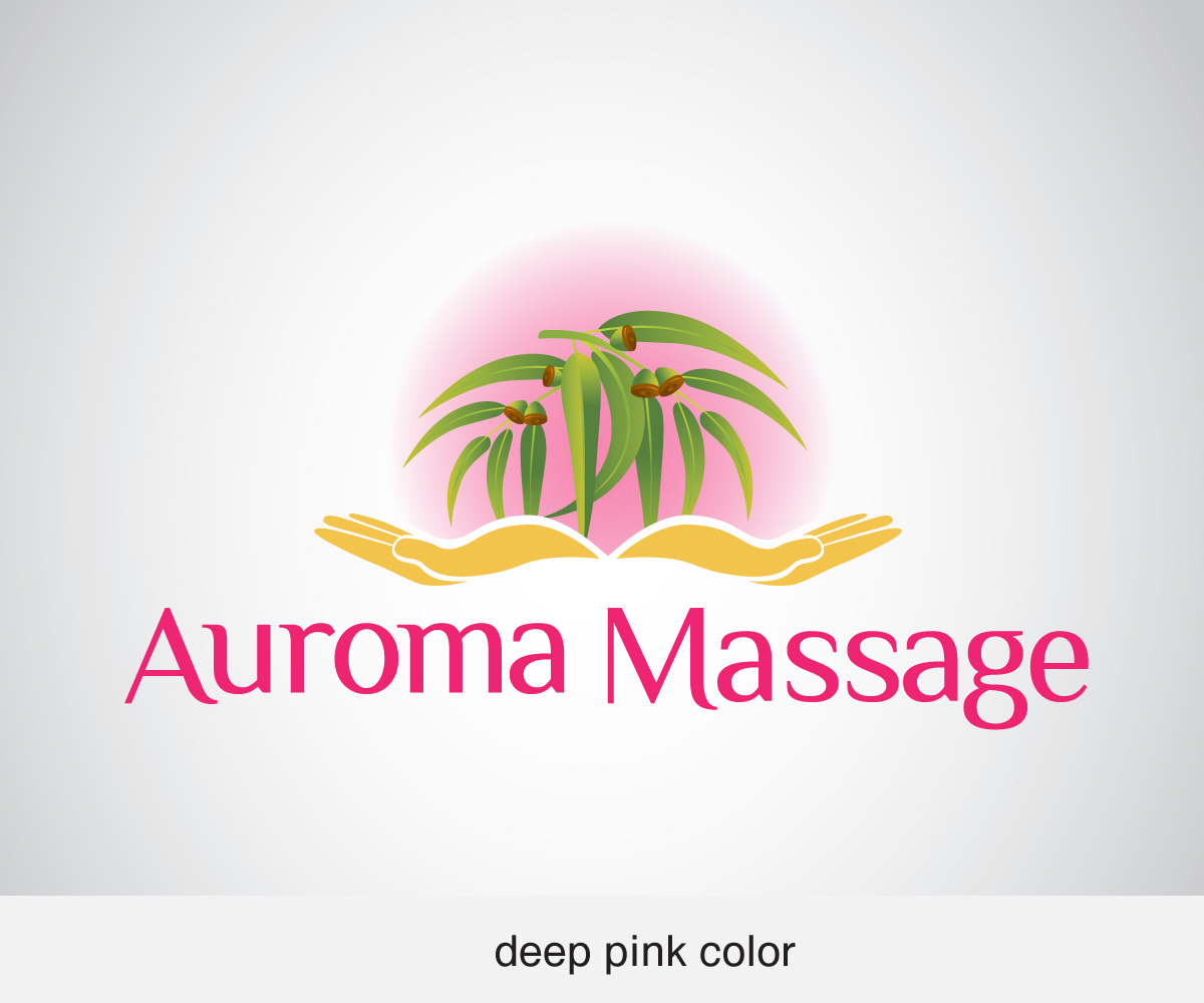 Logo Design by  sasha for auroma massage | Design #2607367