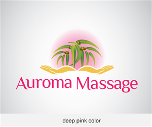 Logo Design by  sasha for auroma massage | Design: #2607367