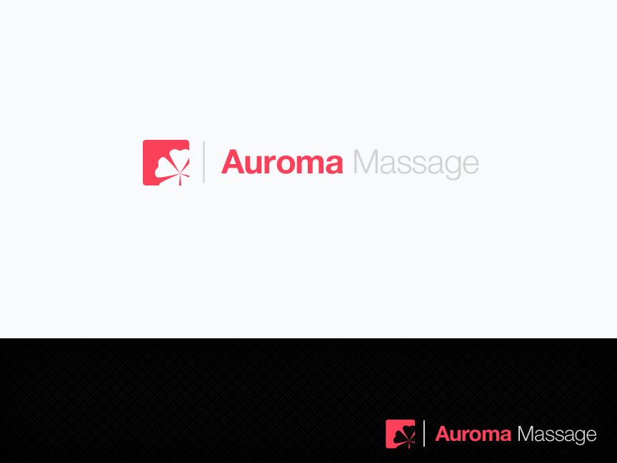 Logo Design by Attaf Othman for auroma massage | Design #2552026