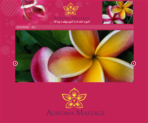 Logo Design by thulet for auroma massage | Design: #2558599