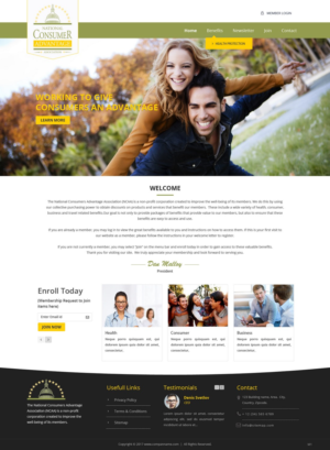 Web Design by pb for Pinnacle Benefits Group | Design: #15206646