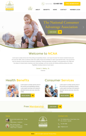 Web Design by rightway for Pinnacle Benefits Group | Design: #14967098