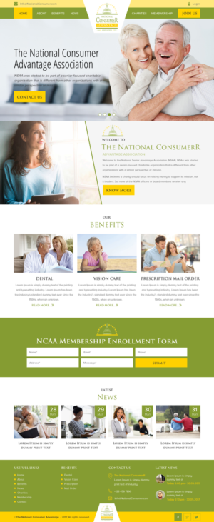 Web Design by rightway for Pinnacle Benefits Group | Design: #14967100