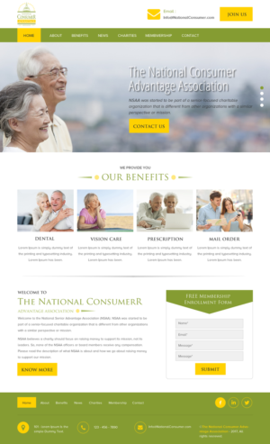Web Design by rightway for Pinnacle Benefits Group | Design: #14967104