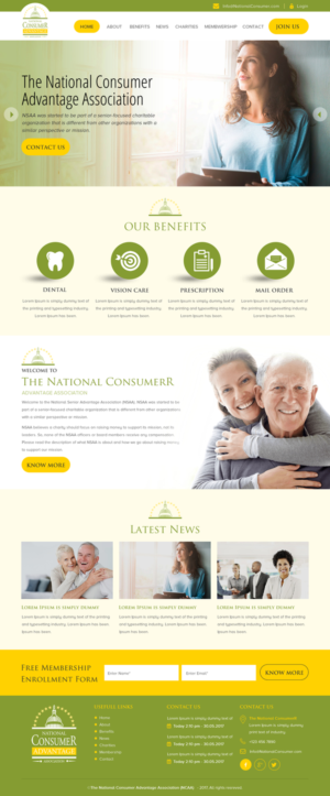 Web Design by rightway for Pinnacle Benefits Group | Design: #14967105