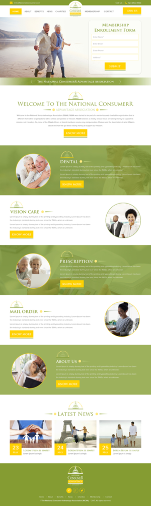 Web Design by rightway for Pinnacle Benefits Group | Design: #14967109