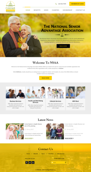 Web Design by rightway for Pinnacle Benefits Group | Design: #14967115