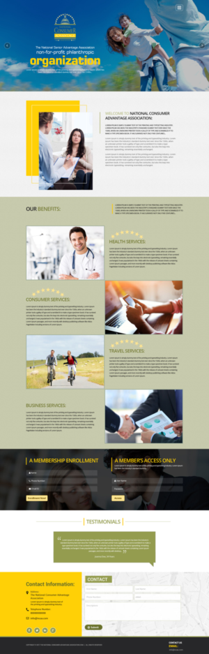 Web Design by Dream Logo Design for Pinnacle Benefits Group | Design: #14945908