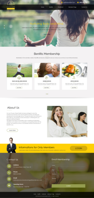 Web Design by Dream Logo Design for Pinnacle Benefits Group | Design: #14945912