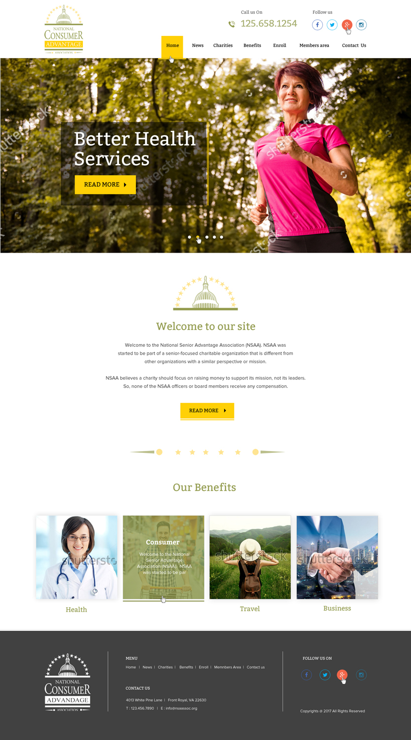 Diseño Web por saro3005 para Pinnacle Benefits Group | Diseño #14936336