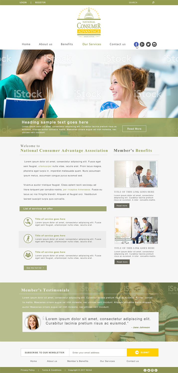 Web-Design von JM für Pinnacle Benefits Group | Design #14947764