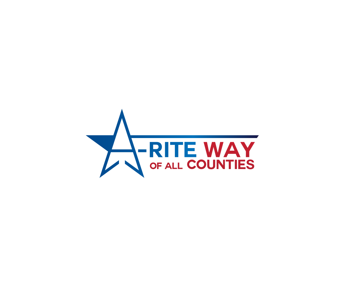 Logo Design by kenjie0476 for A-Rite Way of All Counties | Design #14919839