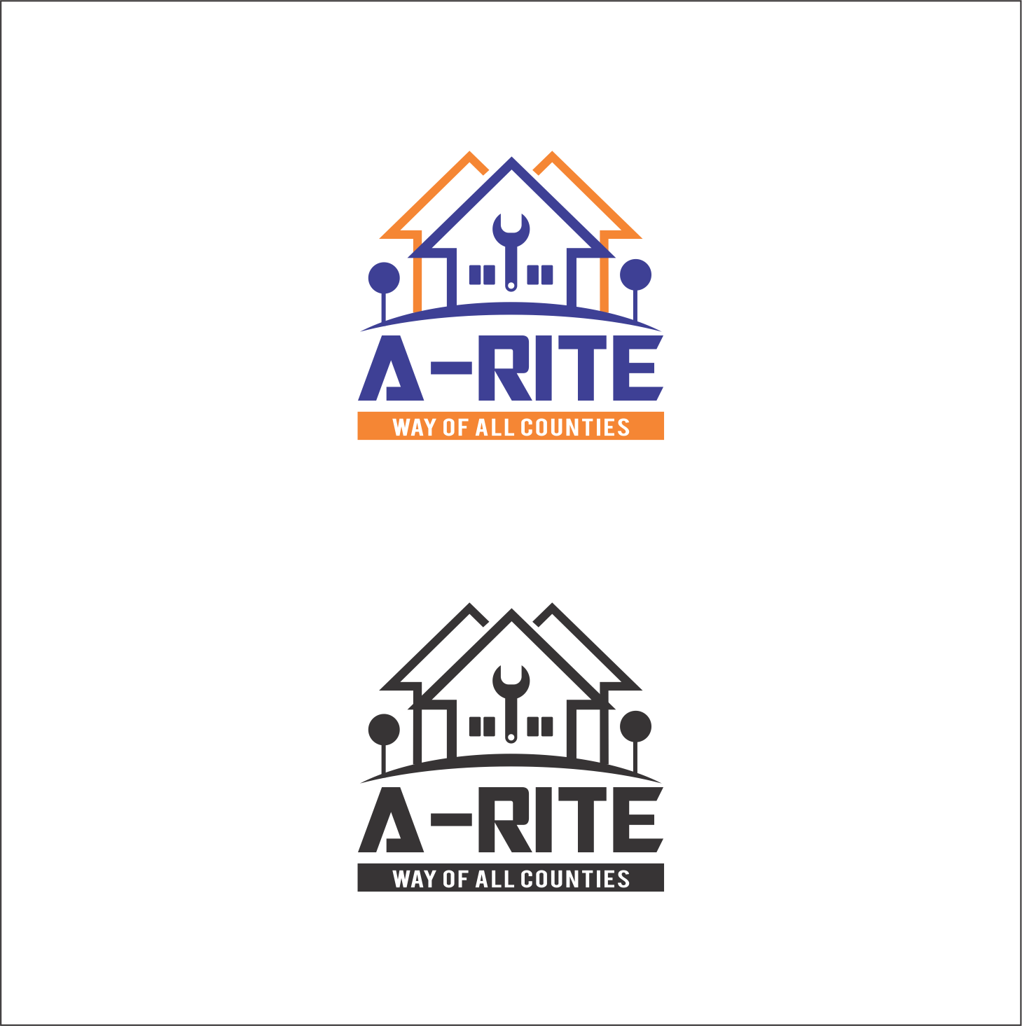 Logo Design by Lab-Artz for A-Rite Way of All Counties | Design #14927048