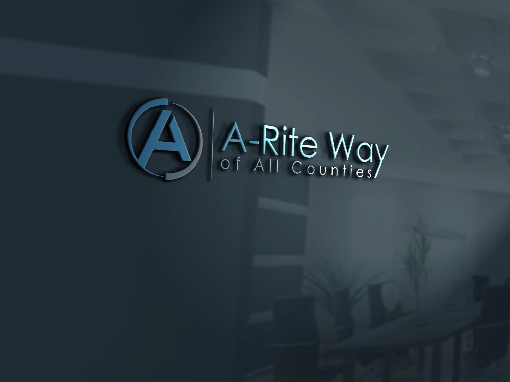 Logo Design by DESIGN Services JK for A-Rite Way of All Counties | Design #14947260