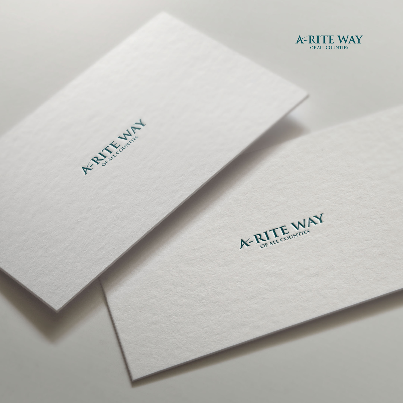 Logo Design by jenggot_merah_ for A-Rite Way of All Counties | Design #18316481