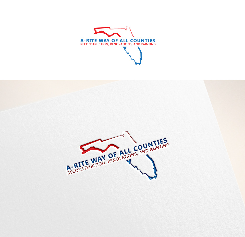 Logo Design by abstraxt for A-Rite Way of All Counties | Design #14917333