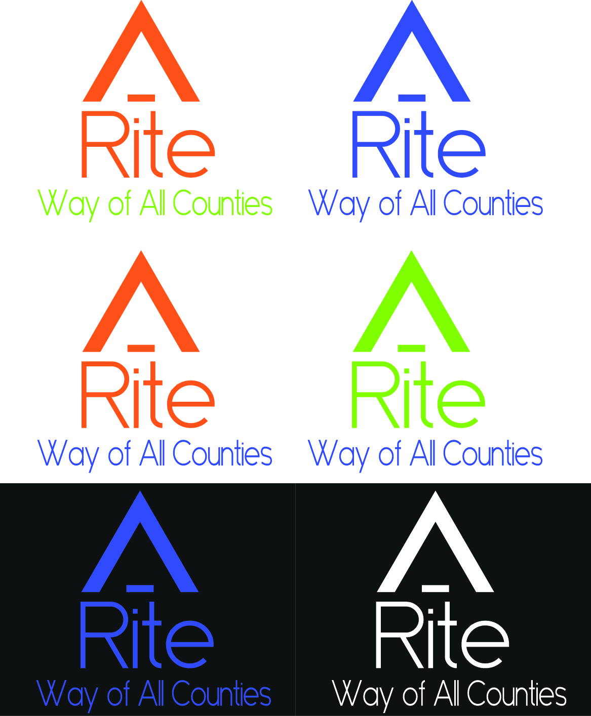Logo Design by gagana91 for A-Rite Way of All Counties | Design #15227422