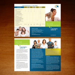 Flyer Design by nng for 1st Step Financial Services, Inc. | Design #14962995