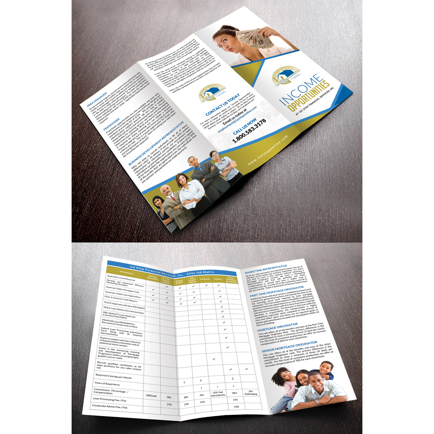 Flyer Design by debdesign for 1st Step Financial Services, Inc. | Design: #15071055