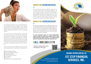 Flyer Design by iTech Graphics for 1st Step Financial Services, Inc. | Design: #15005139