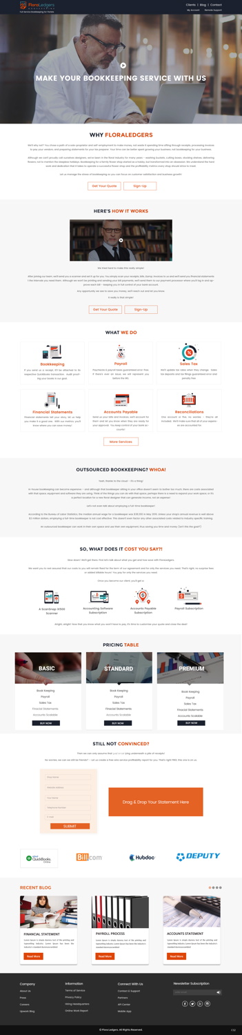 Web Design by pb for this project | Design #14952075