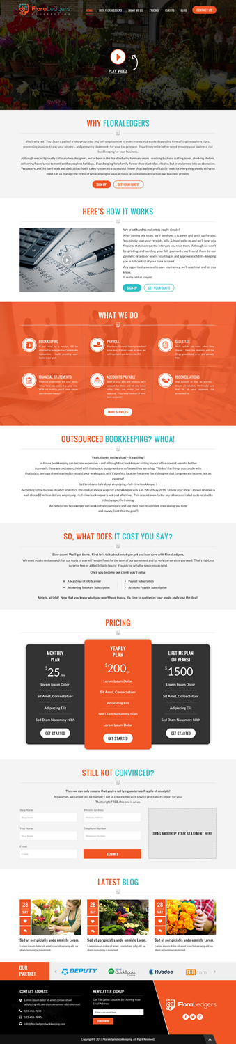 Web Design by jdv for this project | Design #14923105