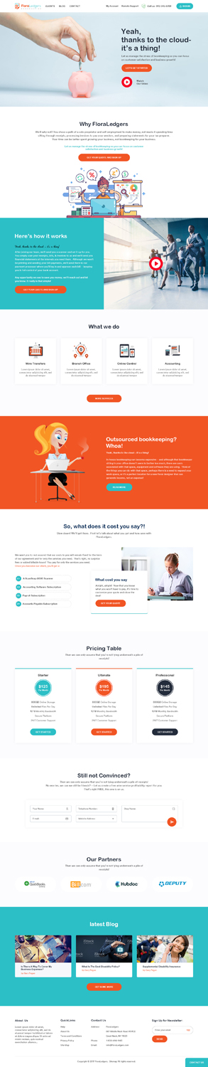 Web Design by dribbble
