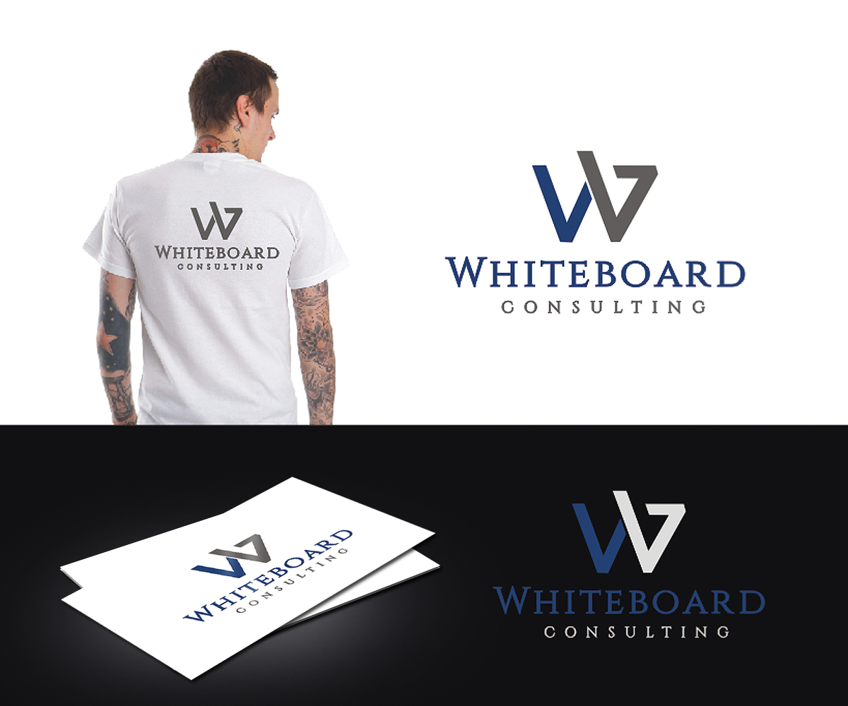 Logo Design by Vishak vasu for Whiteboard Consulting Partners | Design #15022153
