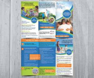Brochure for Specialist Divorce Support | Flyer Design by Cut and Glue