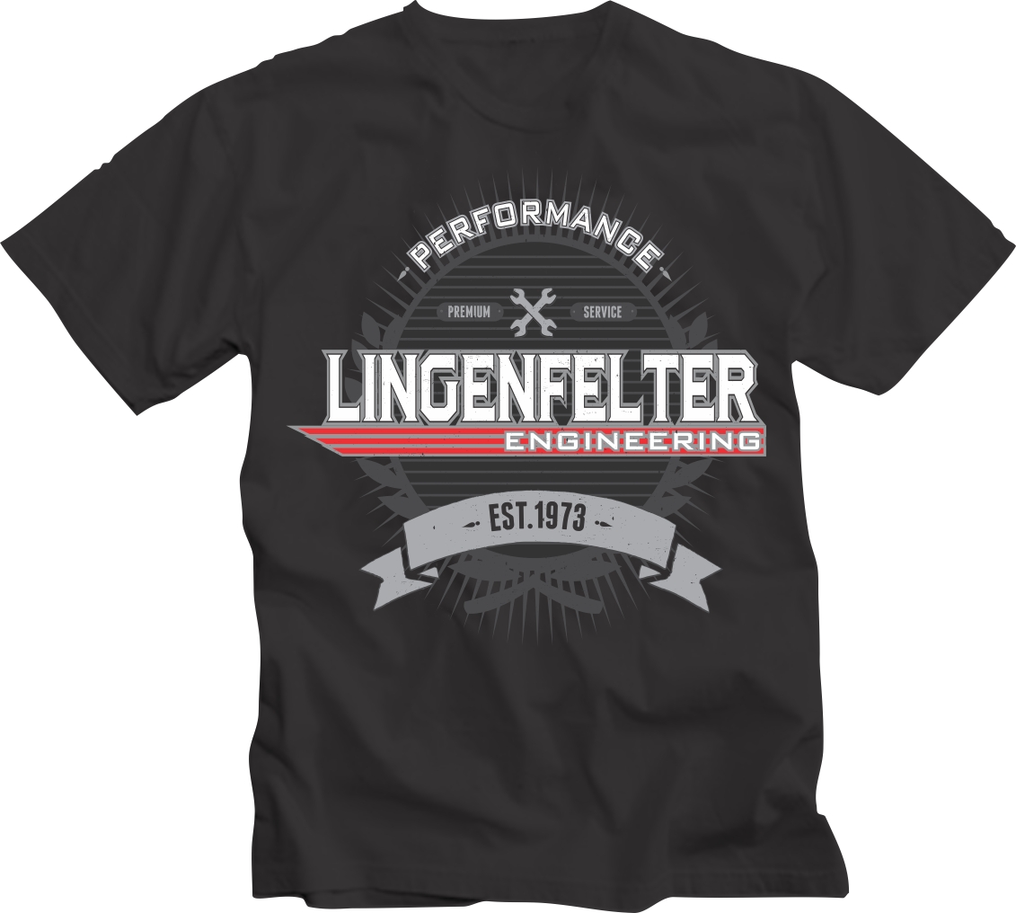 Diseño de Camiseta por Nikola Simonovikj para Lingenfelter Race Gear | Diseño #2606825