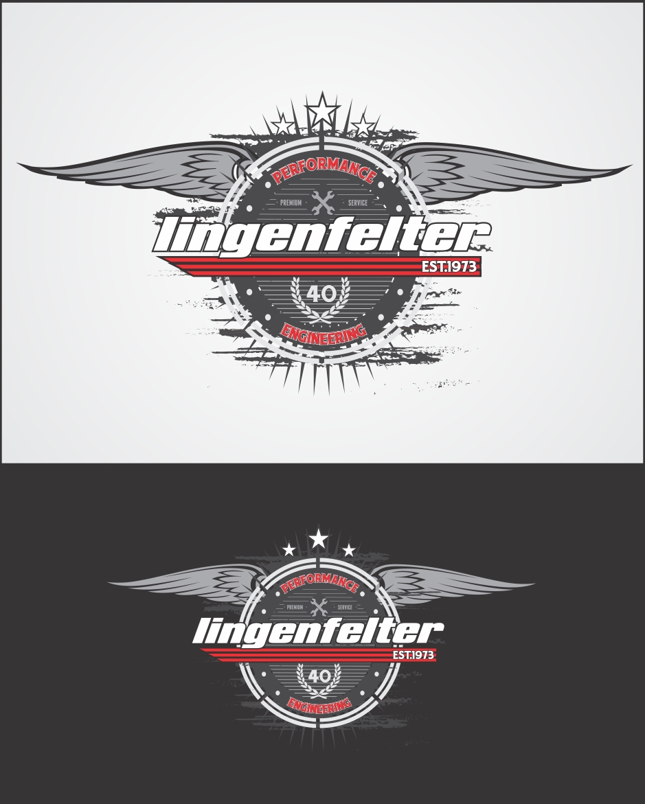T-shirt Design by Nikola Simonovikj for Lingenfelter Race Gear | Design #2618893