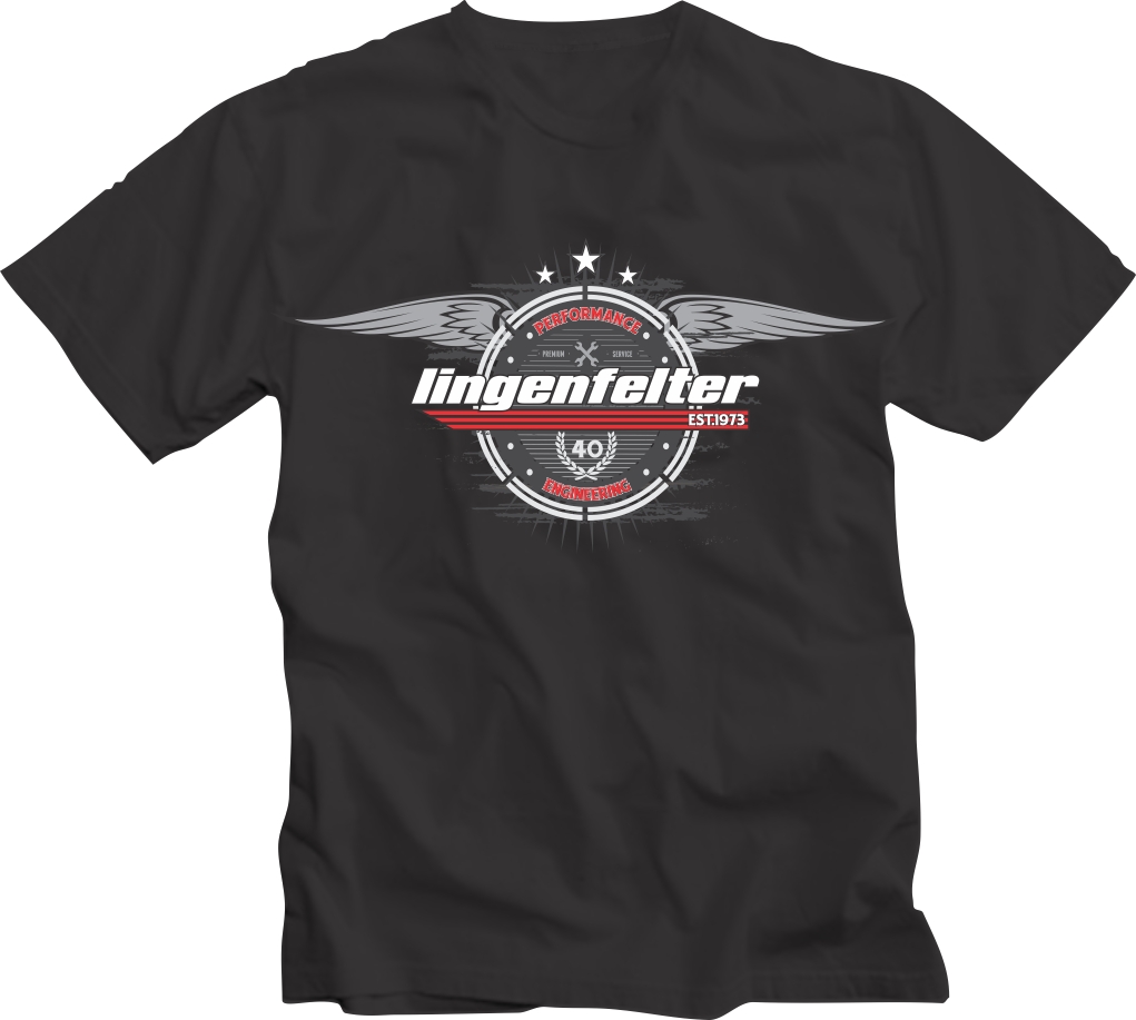 T-shirt Design by Nikola Simonovikj for Lingenfelter Race Gear | Design #2618922