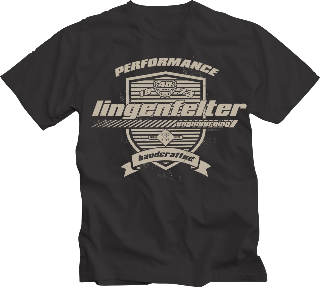 T-shirt Design by Nikola Simonovikj for Lingenfelter Race Gear | Design #2635463