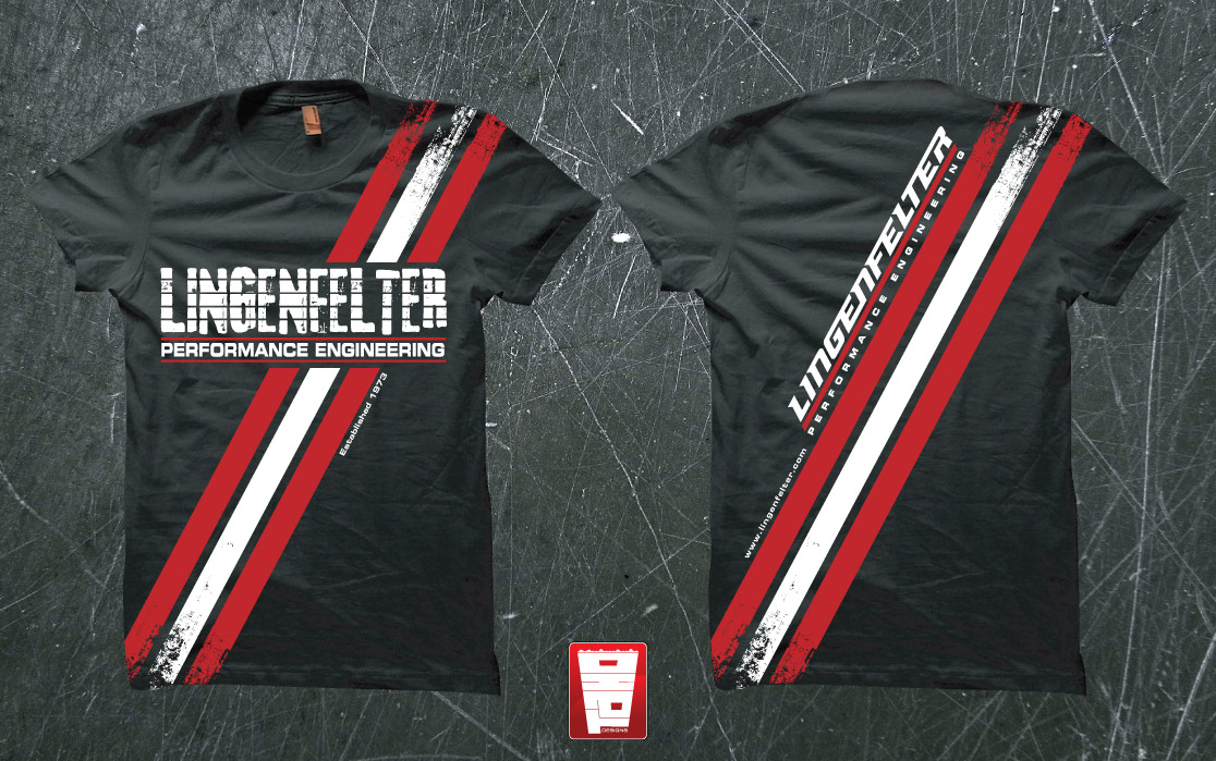 T-shirt Design by Taho Design for Lingenfelter Race Gear | Design #2611045