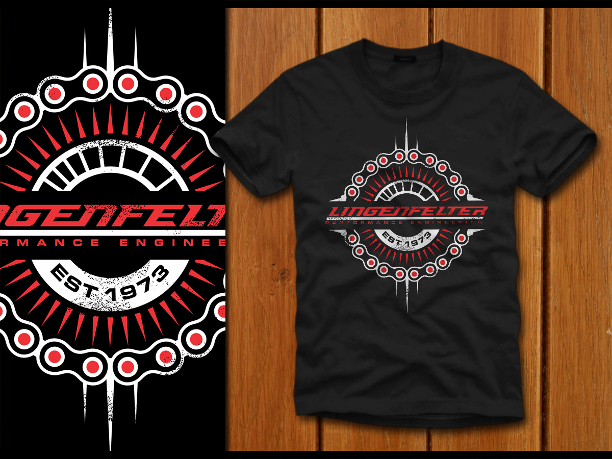T-Shirt-Design von denuj für Lingenfelter Race Gear | Design #2717535