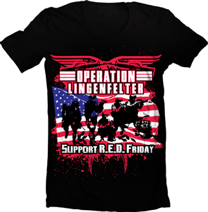 Racing Industry - Military Support Shirt | T-Shirt-Design von BABLEO