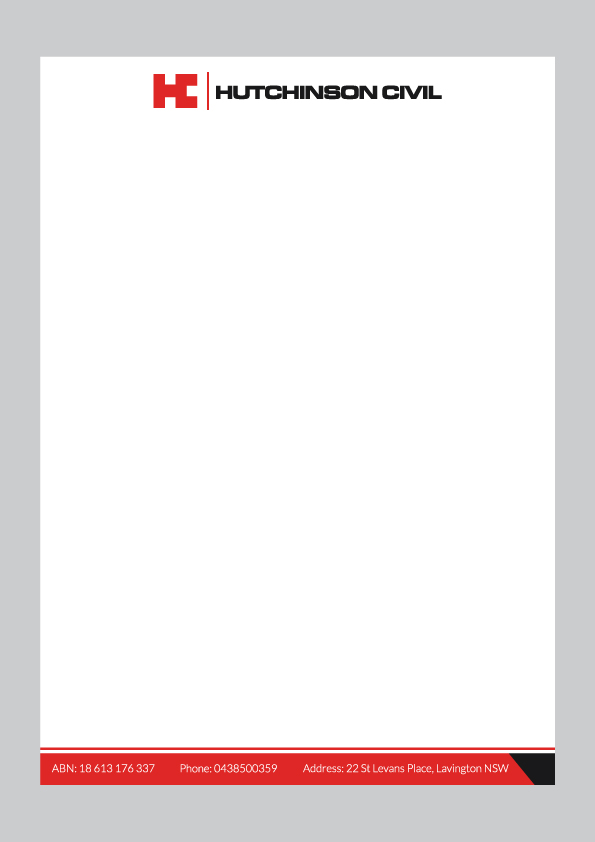 Letterhead Design by saif ullah for this project | Design #14929818