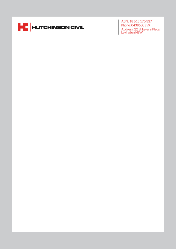 Letterhead Design by saif ullah for this project | Design #14931120