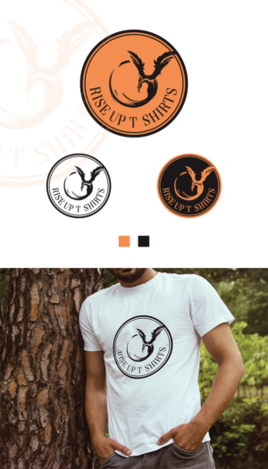Design de Logo par DicéArt pour Rise Up T-Shirts | Design : #14994741