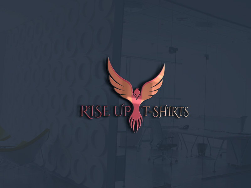 Diseño de Logo por maksud0123 para Rise Up T-Shirts | Diseño #14938950