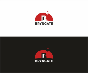 The word Bryngate and then a logo design   | Logo Design by Logocraft