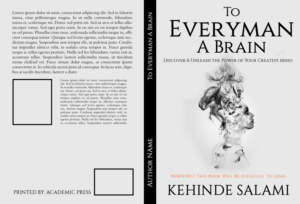 TO EVERYMAN A BRAIN | Diseño de portada de libro por Estratosphera