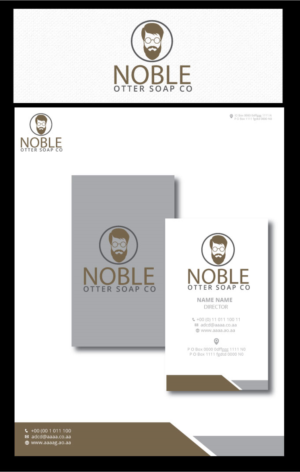 Logo Design by zebronicgraphic for Noble Otter Soap Co. | Design: #14945792
